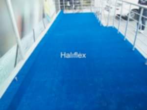 7 MM Mavi Renk Çim Halı