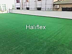 11mm Düz Yeşil Çim Halı