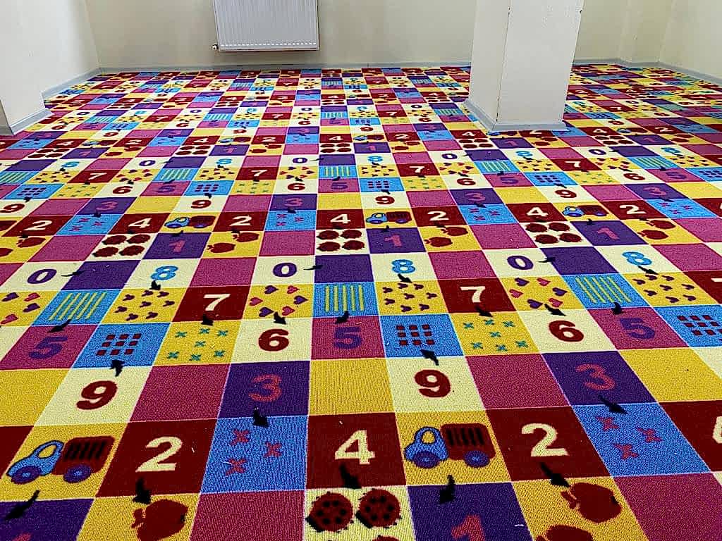 samur bukle halı 1002 Anaokulu Çocuk Odası halı zemin kaplama