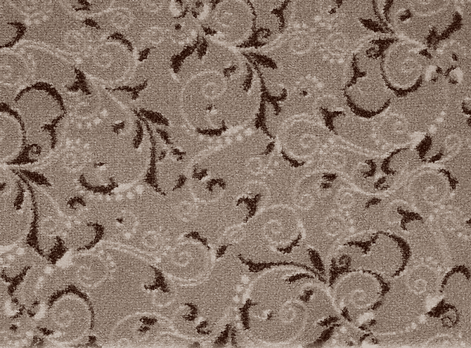 Çiçekli Desenli Bukle halı duvardan duvara halı 506-545 Baskılı Gold VİP 1200gr