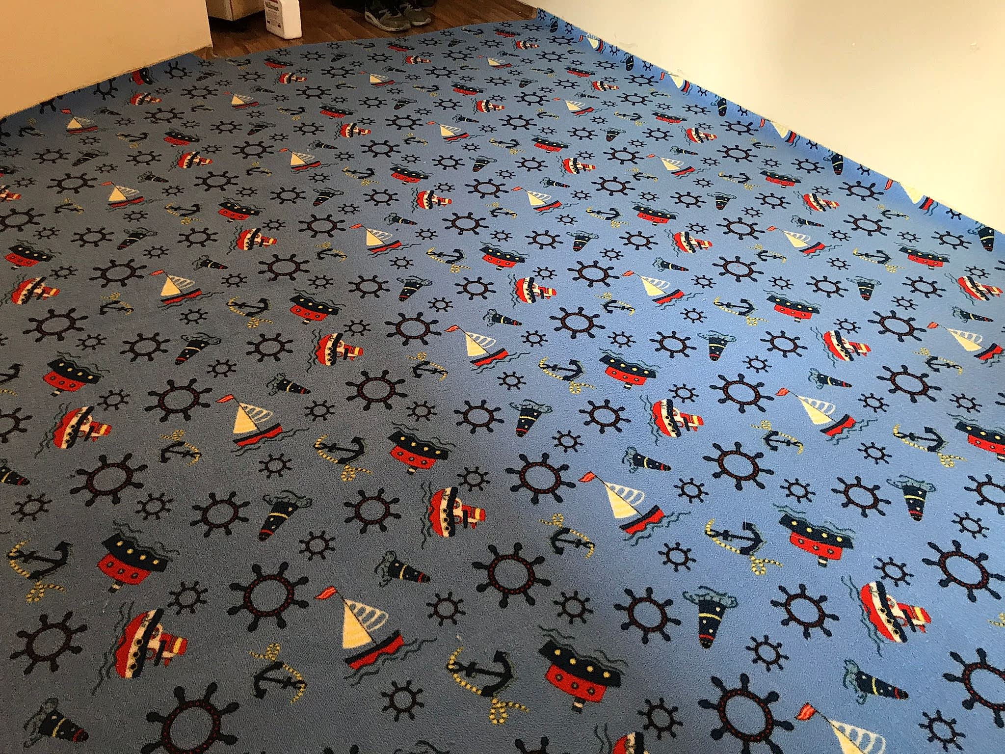 Dinarsu Kids Club 14 Bukle Çocuk Odası Halısı