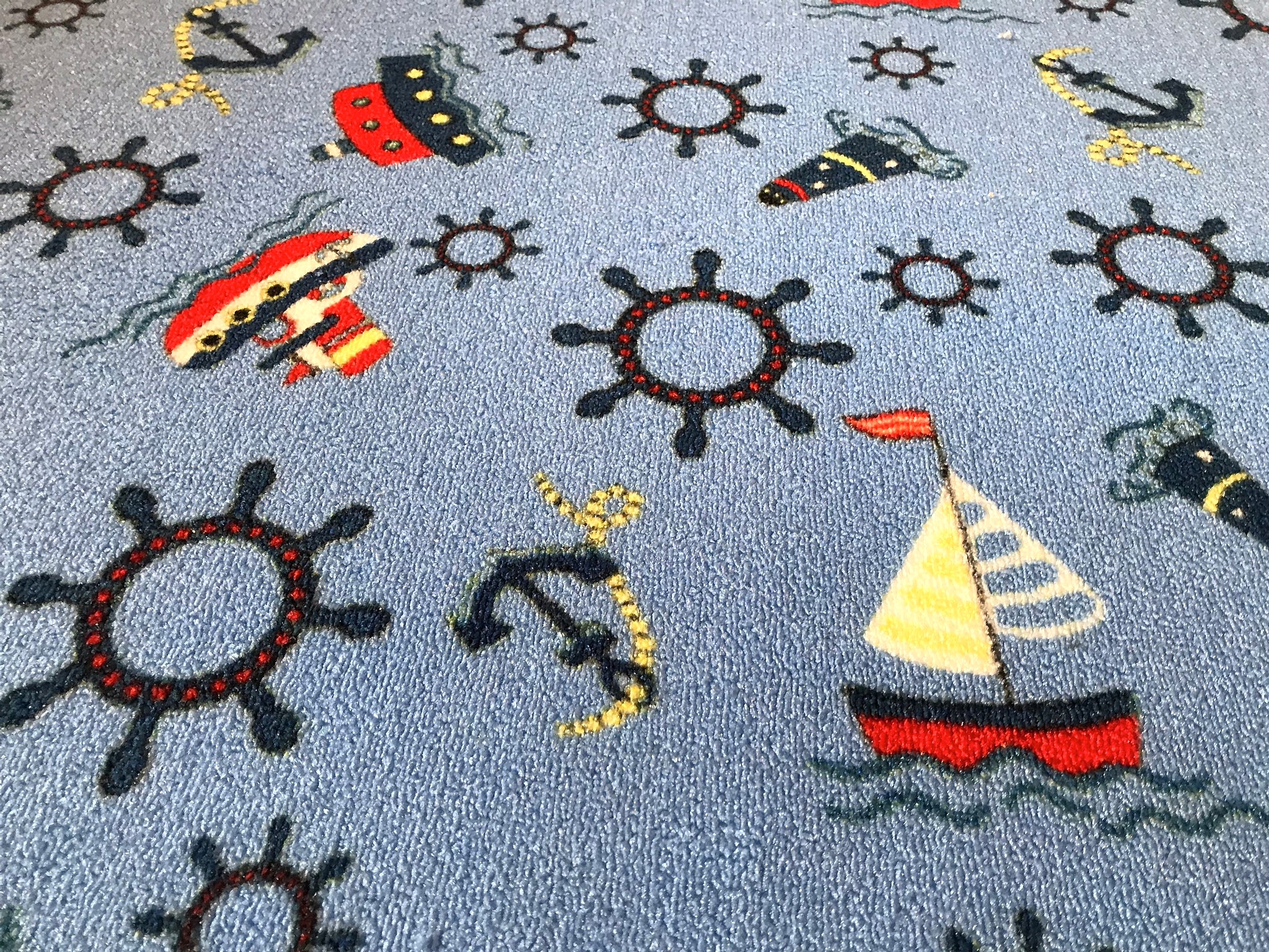 Dinarsu Kids Club 14 Bukle Çocuk Odası Halısı