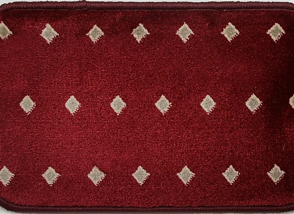 klasik bordo düz cami halısı polip