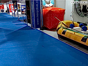 Fuar halısı Açık Füme Halıfleks