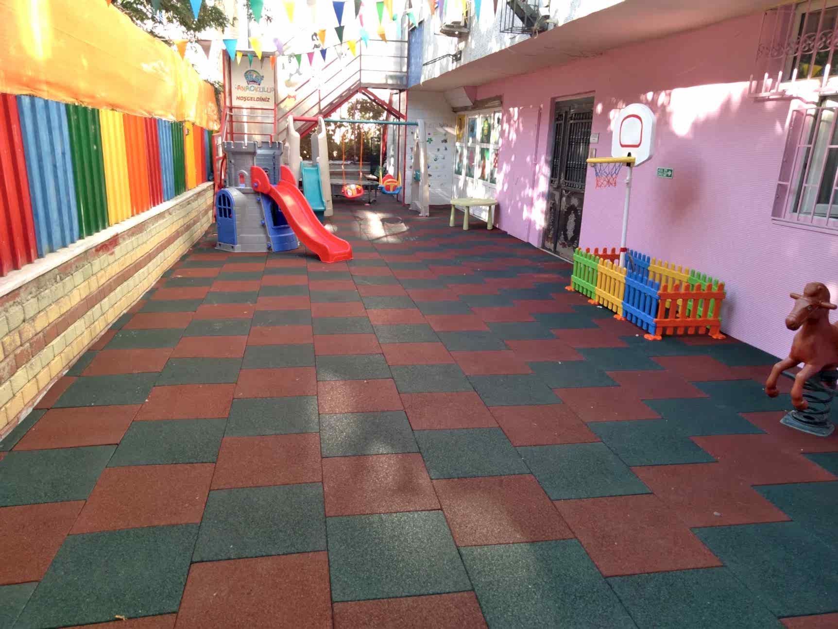 Park Zemini Kauçuk Kaplama Darbe Emici Kare kauçuk kaplama fiyatı yumuşak kauçuk zemin Karo kauçuk zemin kaplama fiyatları için bizi arayın. 40x40 2cm