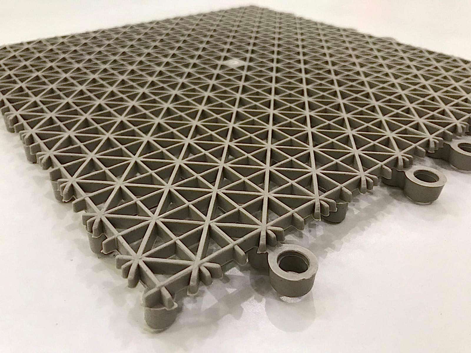 Gri Renk Islak zemin ızgarası plastik yer karosu 25x25 geçmeli yer karosu banyo şadırvan yer karesi geçmeli plastik karo ıslak zemin banyo karosu gri renk