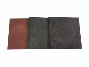 Bordo Karo Kauçuk Zemin Kaplama