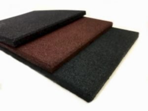 Siyah Karo Kauçuk Zemin Kaplama