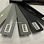 Gri Renk Aluminyum Jaluzi Ofis Perdesi