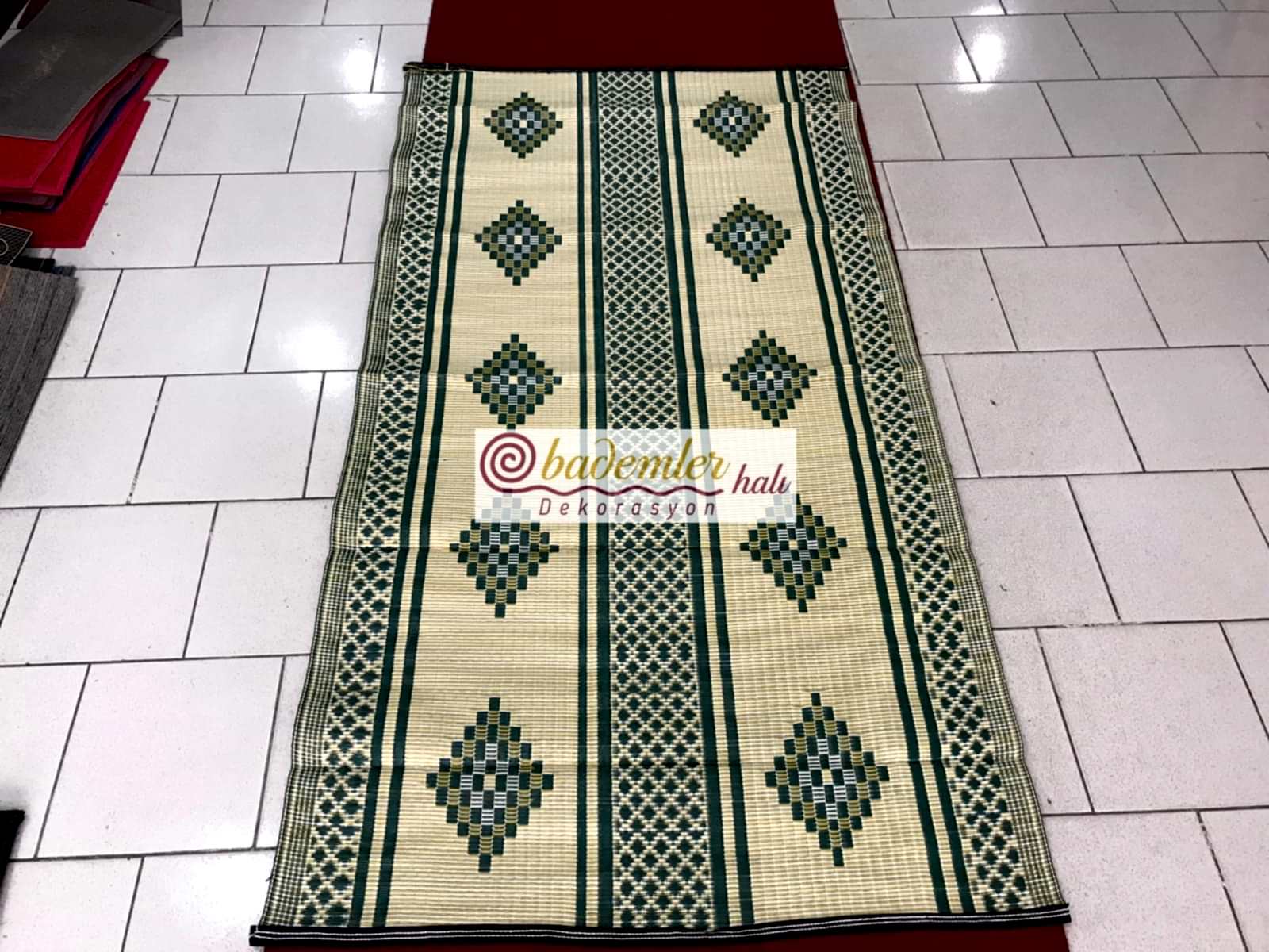 Toptan Namaz Hasırı Cami hasırı 120x230 ebat plastik kilim imalattan ucuz hesaplı cami avlusu için hasır namaz hasırı üreticisi istanbul istoç cami hasır