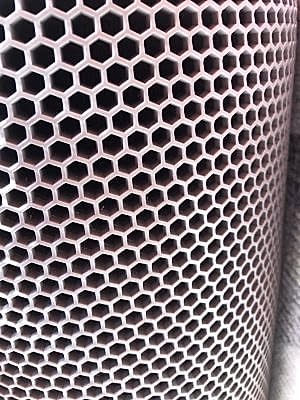 Z Mat Paspas Bal Petek Desenli Paspas Kırmızı Renk