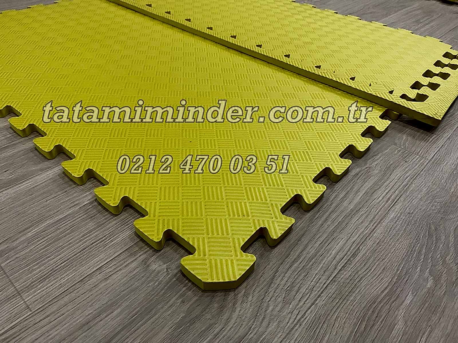 Sarı Tatami Minder 13mm Eva Tatami Zemin Kaplama Sarı 50 x 50 13mm Tatami Minder Anaokulu Kreş Okul Spor Salonu Yoga salonu zemin kaplama eva tatami Sarı