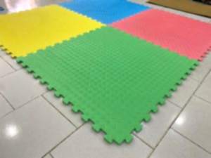 Yeşil Renk Tatami Minder 50x50 13 mm