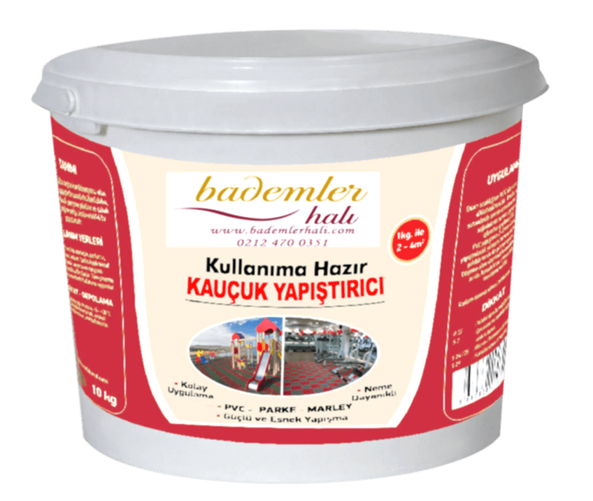 kauçuk zemin yapıştırıcı tutkal 2k tutkal çim halı tutkalı anaokulu kreş zemin tutkalı