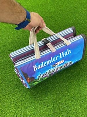 Katlanır Çantalı Piknik Hasırı Portatif 3m2