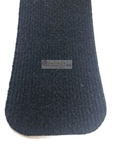 Siyah Halıflex Fuar halısı rip halı