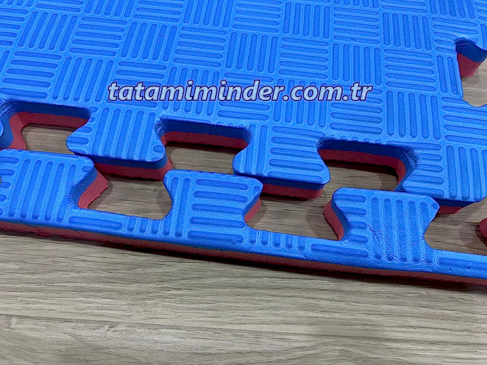 tatami minder 26mm kırmızı mavi