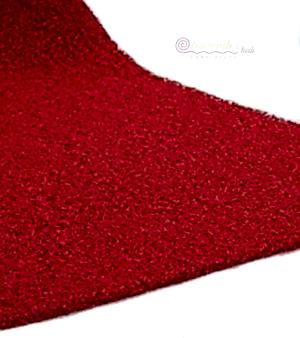 Kırmızı Renk Kıvırcık paspas