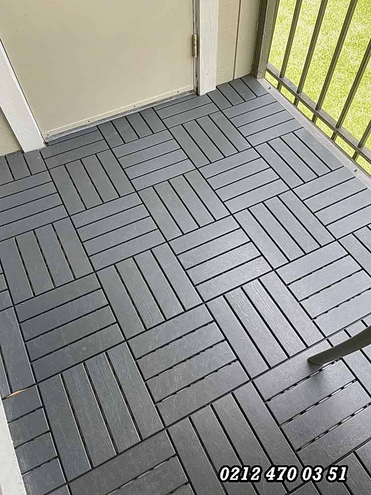 30x30 Modüler Plastik Karolar – Ahşap Estetiği, Plastik Dayanıklılığı