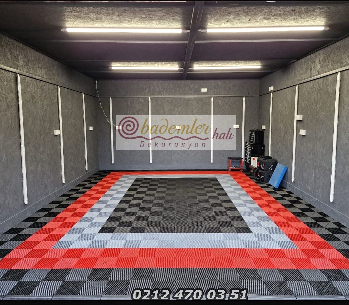 oto yıkama zemin kaplama detailing karo