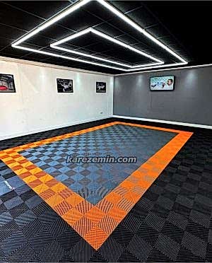 Oto yıkama zemin kaplama