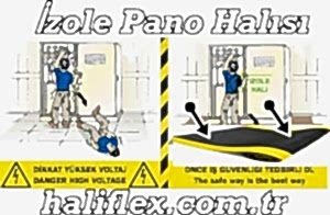 İş Güvenliği Yalıtkan Paspas