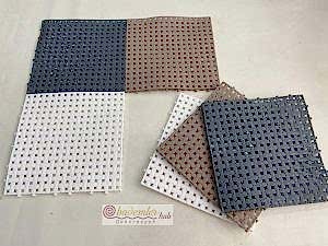 Islak Zemin Alanları İçin Sök-Tak Geçmeli Ortopedik Modüler Karo – 33x33 cm