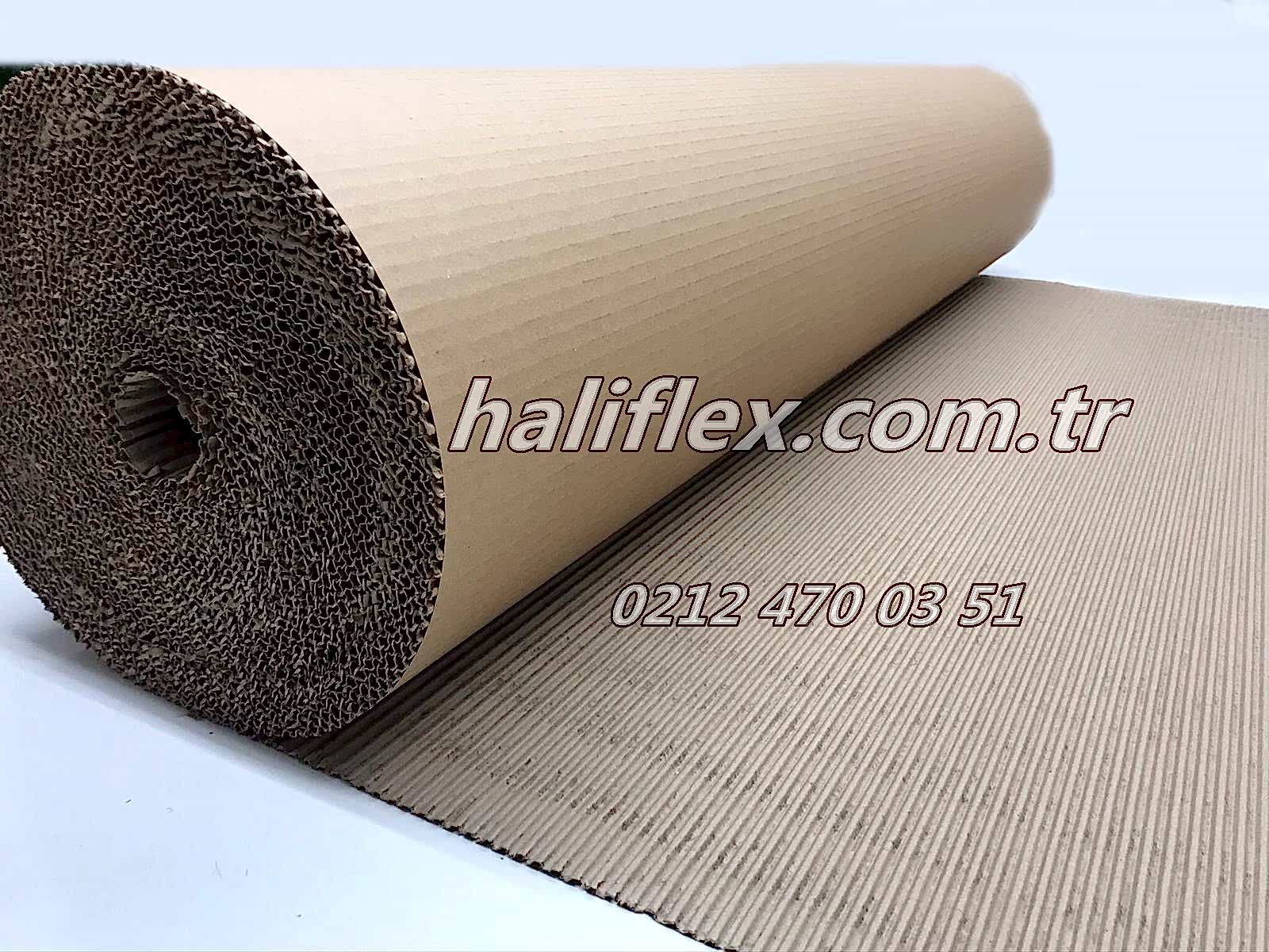 rulo ondüle karton İstanbul, zemin koruma kartonu, rulo karton şantiye malzemesi, ondüle karton toptan fiyat, haliflex ondüle, inşaat zemin örtüsü, boya zemini koruma, taşınma koruyucu karton