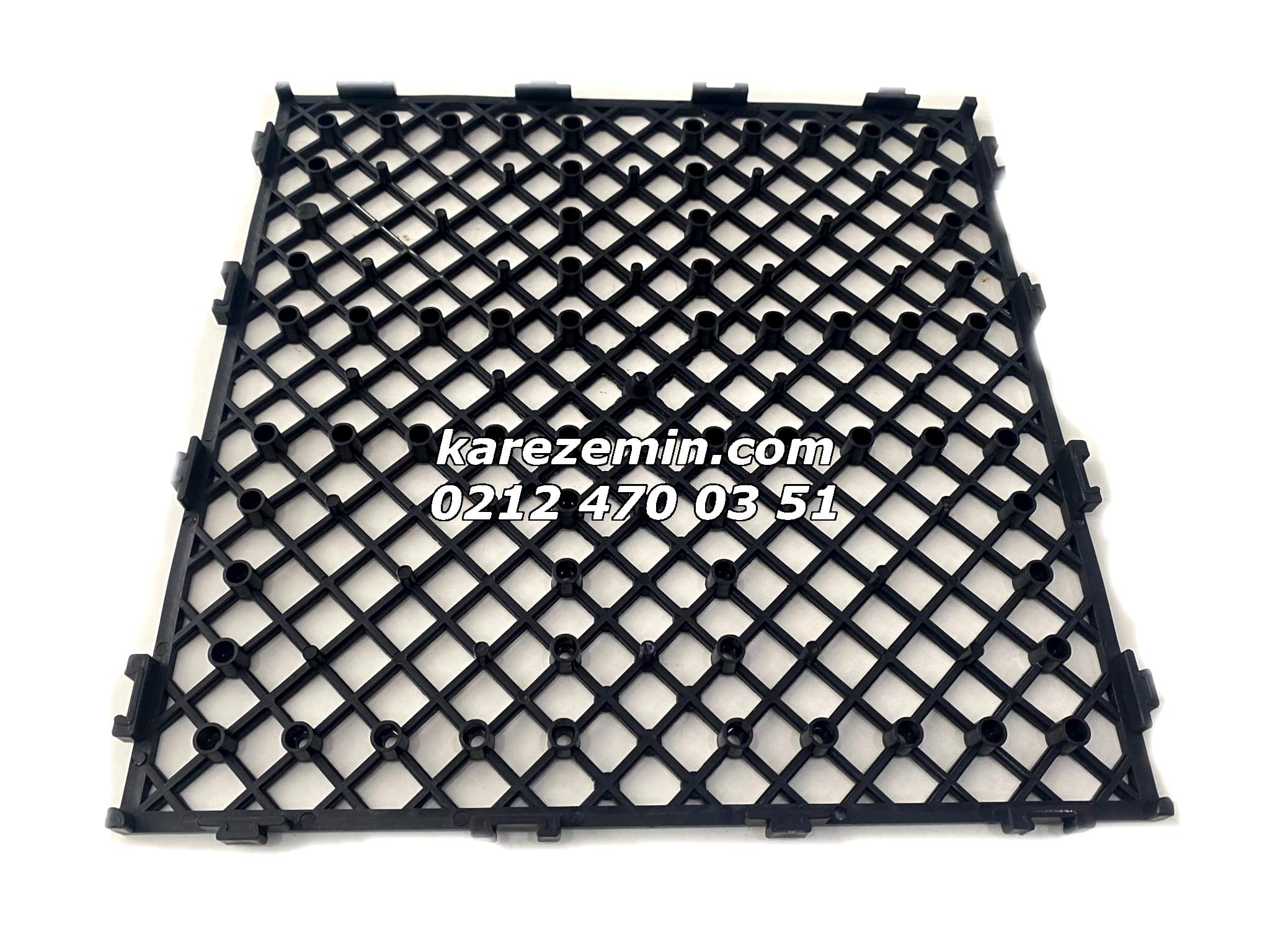 Deck altı plastik ızgara karo 30x30