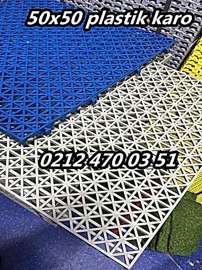 Plastik Yer Karosu,Islak Zemin Izgaraları 50x50 cm
